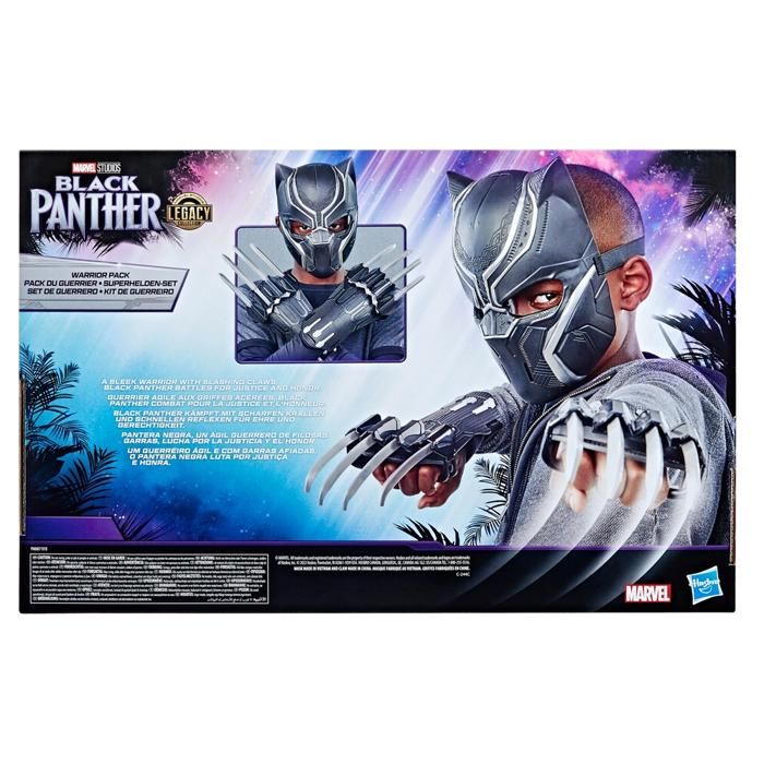 Gants Marvel Avengers Endgame Avec Griffes Pour Enfant Black Panther