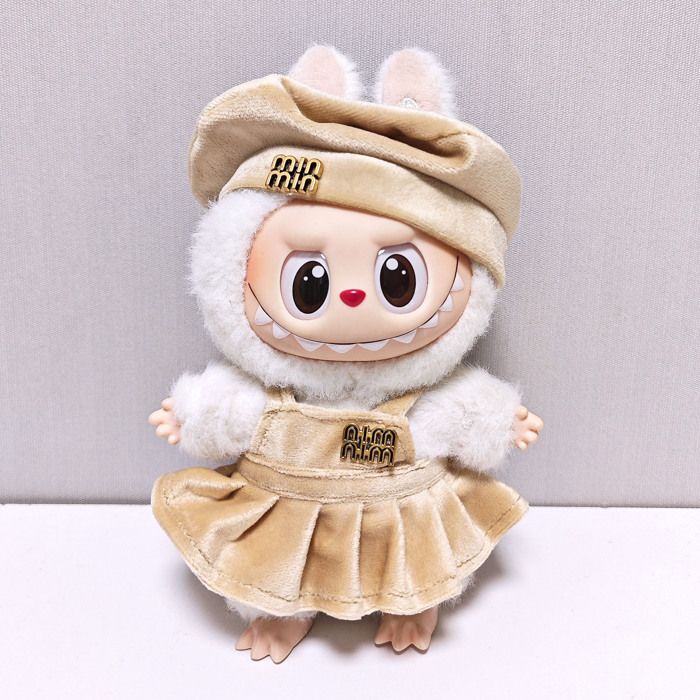 Primark Labubu Robe Accessoires pour poupées Labubu -robe ensemble quatre pièces - jaune ...