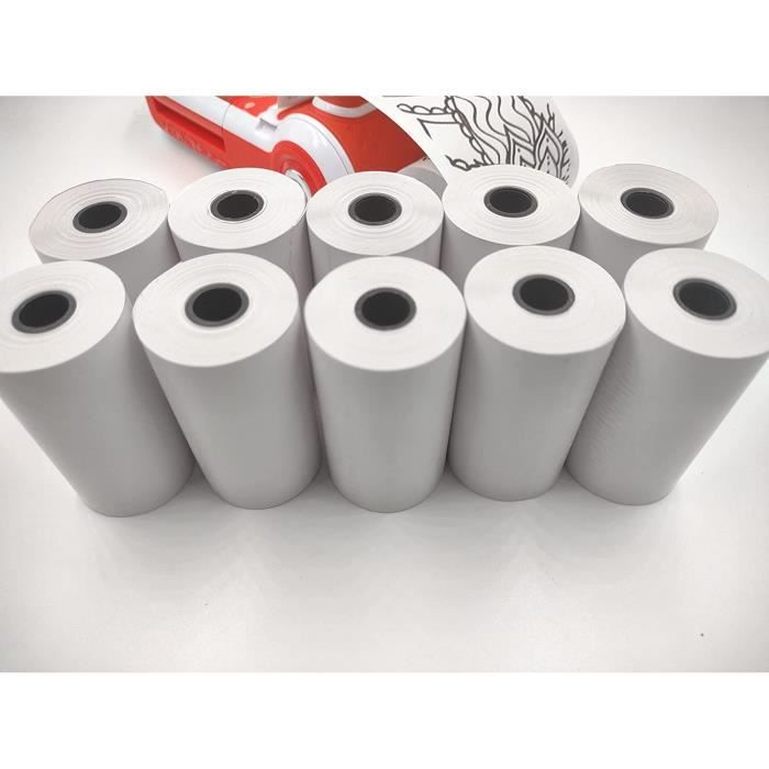 Recharge papier thermique teddy print - Cdiscount
