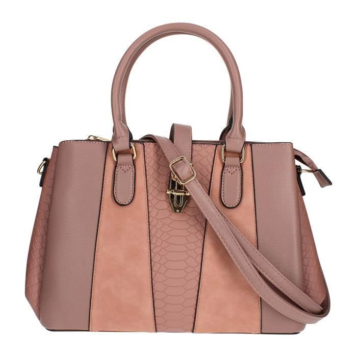 Sac main Classique Imprim Serpent Boucle dor e Gallantry
