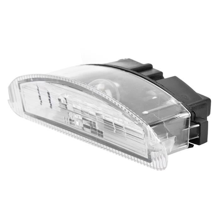 Feux de plaque d'immatriculation LED, lampe de voiture