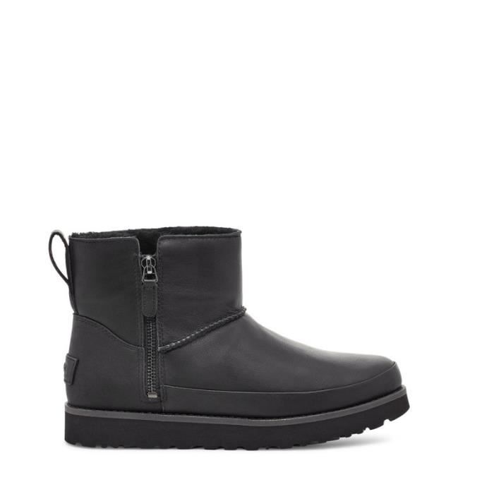 Ugg en sales cuir noir