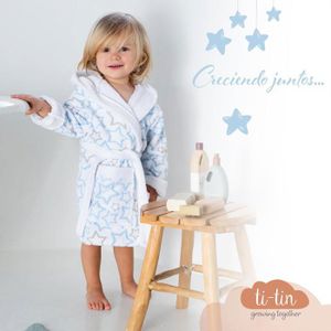 Peignoir capuche polaire enfant • Maison du Peignoir
