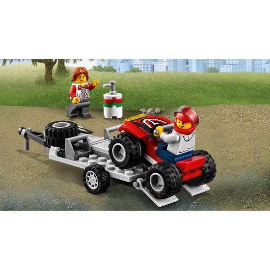 LEGO City L/’/équipe de course tout-terrain Jeu de Construction 60148