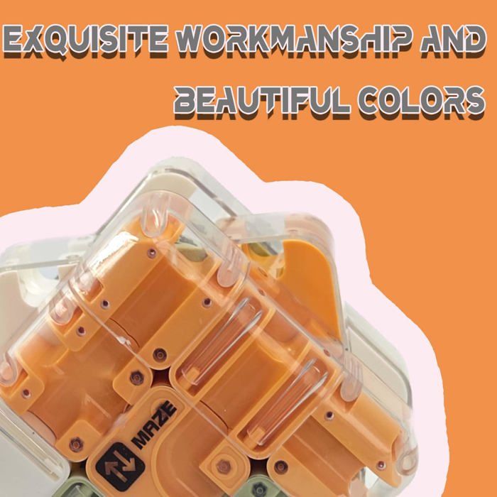 Cube De Labyrinthe De Puzzle 3D - Jeu De Puzzle De La Boule De Gravité Pour Les Et Les Adultes | Création Du Cerveau Engageant, De La Dextérité Et De La Formation