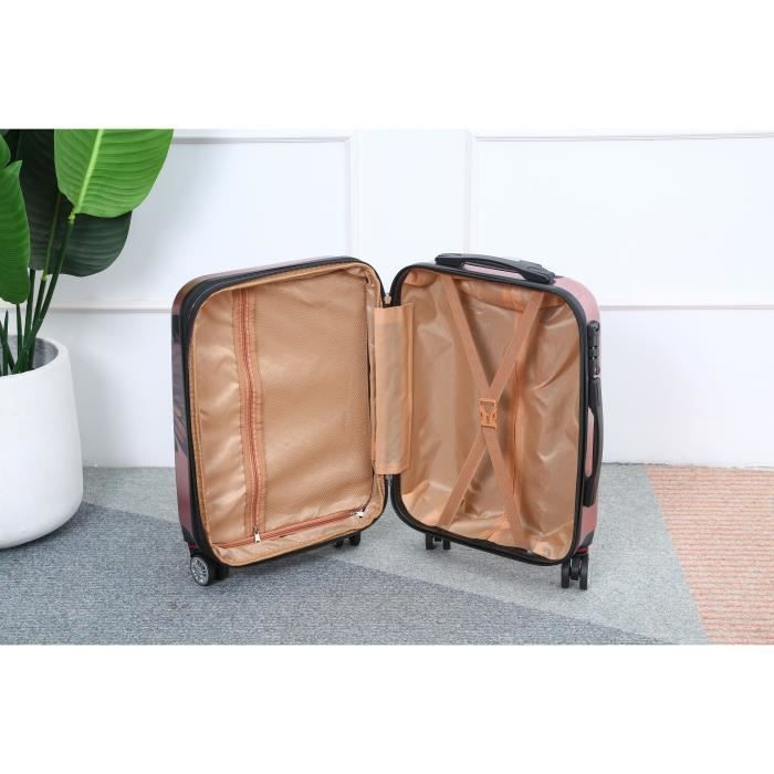 Valise Kono à Roulettes Rigide Légère Avec 4 Roues Pivotantes Kono Valise