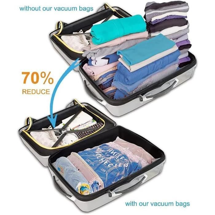 Il Peut Enrouler Le Sac De Rangement De Voyage 4 Sacs De