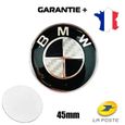 Embleme logo de volant 45mm bmw NOIR CARBONE Stock en France-0