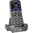 Téléphone portable DORO PRIMO 215 - Gris - Débloqué - Batterie 1000mAh - Écran TFT 1.7" - Caméra 2MP-0