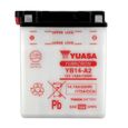 YUASA - Batterie Moto 12V Avec Entretien Sans Pack Acide Yb14-A2 / Yb14A2-0