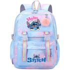 AODUX Sac D'école Stitch pour Filles – Sac à Dos Mignon et Durable pour Filles de 10 ans, Sac à Dos D'école Parfait pour Enfants