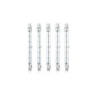 OKUMGGYJ Lot de 5 ampoules halogènes à intensité variable de type J 300 W - Tube tungstène iode R7S pour projecteur (220-240 V)