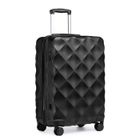 BRITISH TRAVELLER Valise Grande Taille 73x47x30cm Valise Rigide Ultra Légère Valise de Voyage avec 4 roulettes et Serrure TSA, 91L, Noir