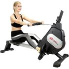 HOMEFITNESSCODE Rameur d'appartement - 16 Niveaux de résistance - Système de Freinage Magnétique écran LCD Multifonction - Silencieux