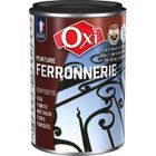 Peinture ferronnerie - OXI - 250 mL - Noir extra mat - Antirouille - Intérieur/extérieur