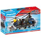 PLAYMOBIL 71149 Hélicoptère de transport des forces spéciales, Les policiers, City Action, Unité d'élite, 117 pièces, Dès 5 ans