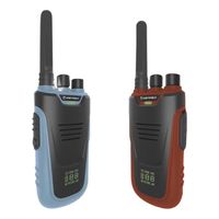 Talkies-walkies Kidytalk - Kidywolf - Bleu/Rouge - Mixte - Extérieur - 6 km