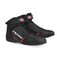 Chaussures moto Ixon Gambler - noir/blanc/rouge - 47
