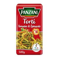 PANZANI - Torti Épinards Et Tomates 500G - Lot De 4