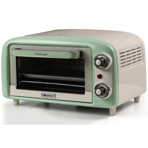 DASH Mini Four Grille-Pain pour Pain, Bagels, Biscuits, Pizza, Paninis et Plus avec Plaque de Cuisson, Support, Arrêt Automatique - Jaune