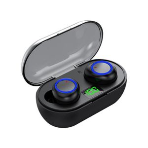 CASQUE - ÉCOUTEURS bleu-Écouteurs sans fil Bluetooth TWS Y50 Air Pro,