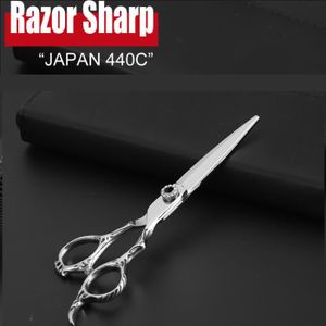 CISEAUX - EFFILEUR Ciseaux de coiffure japonais 440C,5.5 et 6.0 pouce