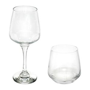 Service De 12 Verres En Cristal Taillé - État Parfait - Verres à Boire Transparents
