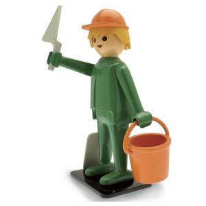 FIGURINE - PERSONNAGE Figurine de collection Plastoy Playmobil l'ouvrier