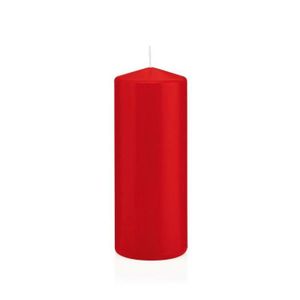 40/ mm X 60/ mm Aura Bougies Pilier Rouge