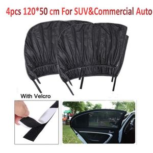 Vitres lat/érales 2pcs S//M//L//XL Taille voiture Protection contre le soleil ombre Protection UV voiture fen/être pare-soleil lat/éraux en rideau Mesh pare-soleil d/ét/é fen/être Cover