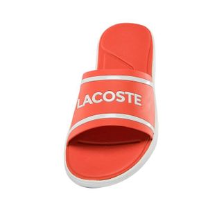 sandale lacoste rouge