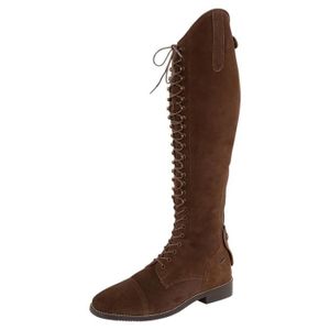 Bottes D'équitation Mountain Horse En Cuir Marron – Taille 5 (enfant/femme)