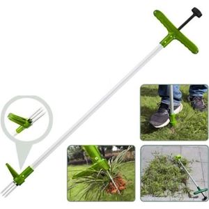 Désherbeur Manuel INQUIRLLY - Outil 4 Dents Acier Inoxydable Pour Jardin Et Potager