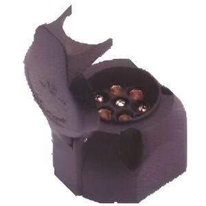 Prise De Remorque électrique Robuste 7 Broches - Pour Attelage De Remorque Lourd