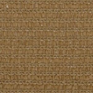 VOILE D'OMBRAGE Voile d'ombrage 160 g-m² Taupe 4x5x5 m PEHD - Pwshymi - D27820