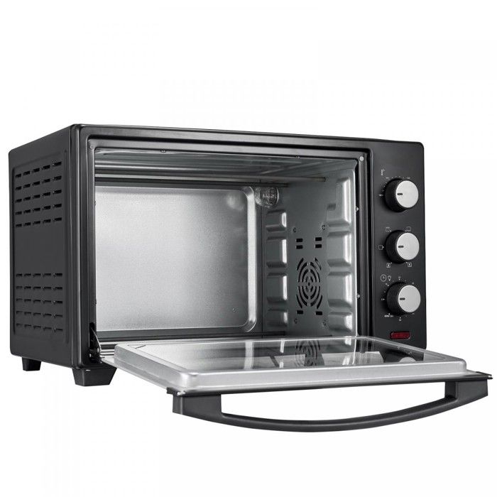 Mini Four 13L Compact 1200W - Fournetto Avec Minuterie, Grille Et Plaque - Parfait Pour Petits Espaces
