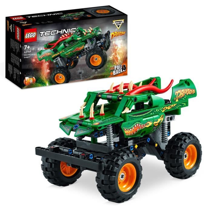 Meccano Junior - Monster truck grave digger - Véhicule Monster Truck Géant  A Retrofriction