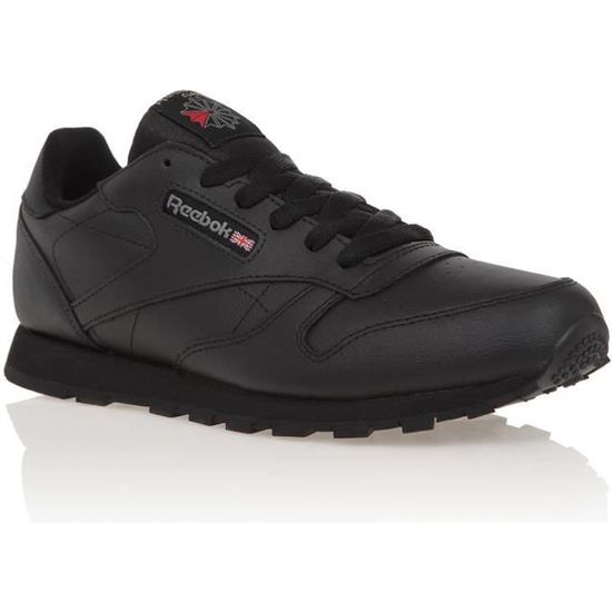 REEBOK Baskets Classic Leather - Enfant Garçon - Noir