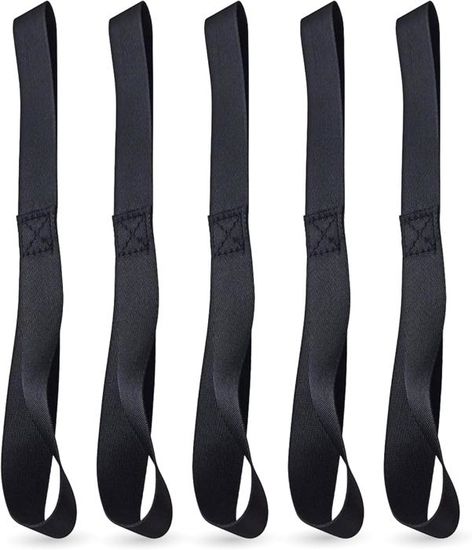 5 Boucles d'arrimage - Boucles Doubles de 30 cm - Sangle de Fixation 5 Boucles d'arrimage - Boucles Doubles de 30 cm - Sangle de Fixation