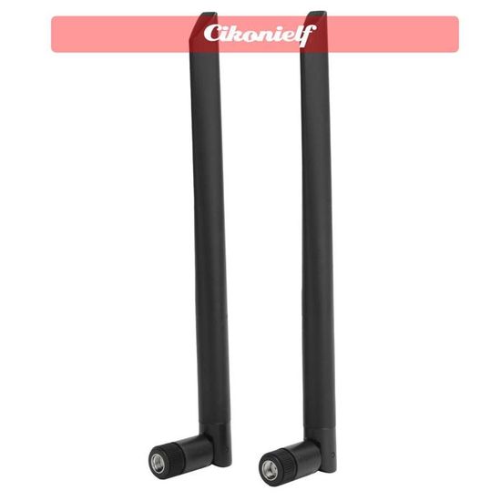 Paire De Câbles Antenne Wi-Fi NGFF IPEX4 MHF4 - Pour Cartes Intel AX200, 9260, 8265, 8260 - Longueur ~65-70 Cm - 6