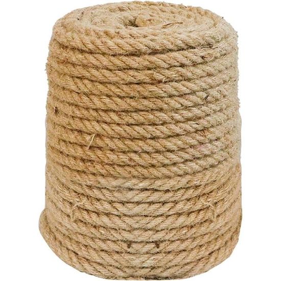 Corde En Polyester Nylon Plastique 180m/590Ft - Ficelle Marron Robuste Pour Jardinage, Emballage Et Artisanat DIY