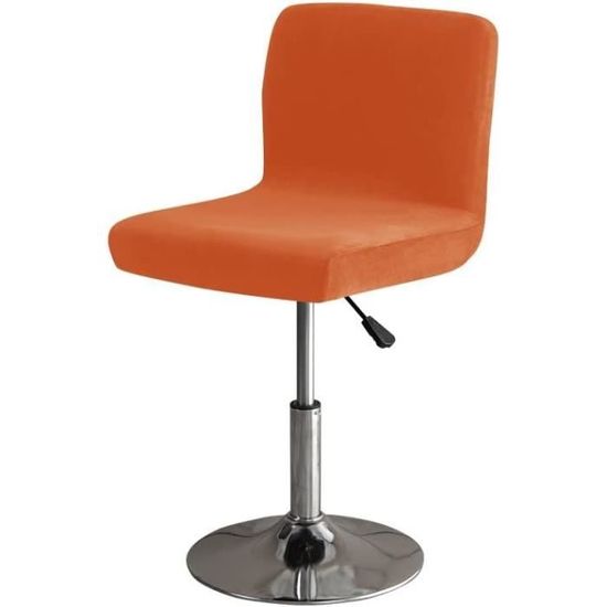 Housses De Tabouret De Bar En Velours - Lot De 2, Extensibles, Lavables | Protection Et Décoration Intérieure