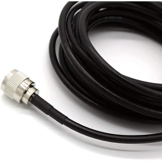 Antena Móvil Dual Banda Bingfu - VHF 136-174MHz Y UHF 400-460MHz, Base Magnética, 5m Cable