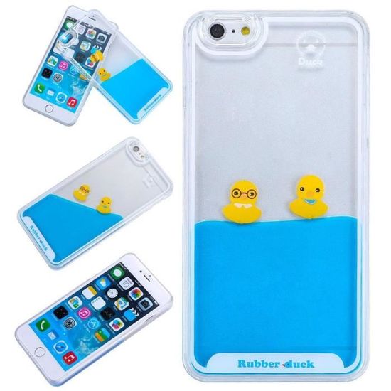 coque iphone 7 plus bleu canard