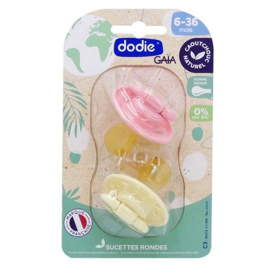 Dodie -Bouts de sein en silicone souple- Lot de 2 