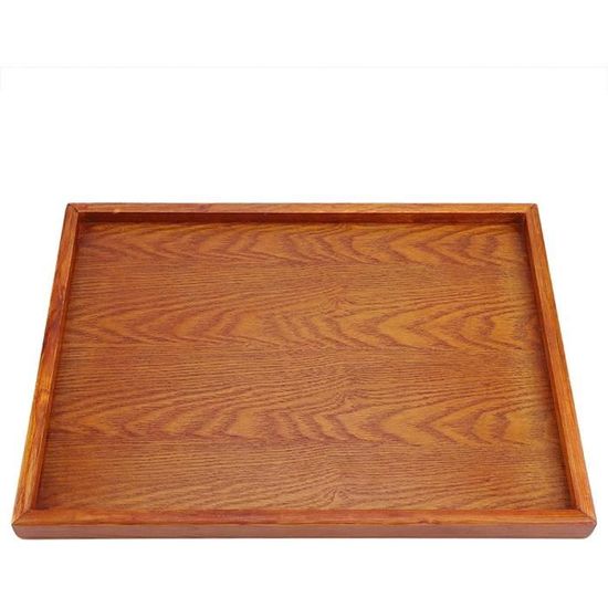 Plateau En Bois Rectangulaire – Naturel – Assiette De Service – Occasion