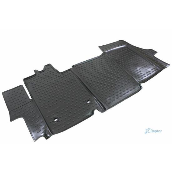 Tapis De Sol Caoutchouc 3D J&J Automotive Pour Renault Megane 4 (2016+) | Noir, Antidérapant, Protection Max
