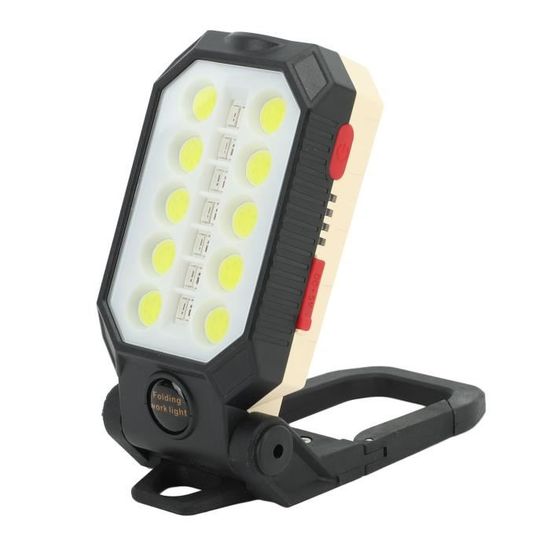 Corpower 4 Pièces Mini Lampes De Travail Portable LED Rechargeable 500 Lumens Ma