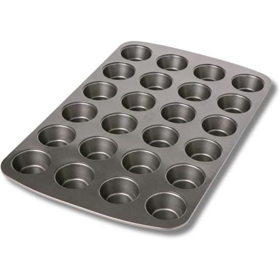 Moule à Baguettes Birkmann - Anti-adhésif Acier 34.7x21.5cm - Pour 4 Mini Baguettes - Résiste Jusqu'à 230°C
