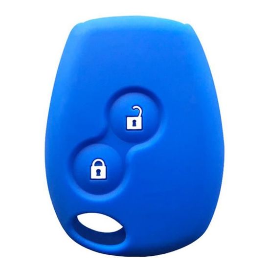 2 Étuis Silicone Souple Pour Clé Renault - Compatible Clio, Espace 5, Megane, Scenic, Kadjar… - Avec Porte-clés - 8